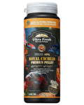 Ultra Fresh Cichlid Sinking Fish Food, Wild Sword Prawns, All Natural Ingredients, Carnivore Pellets for Large