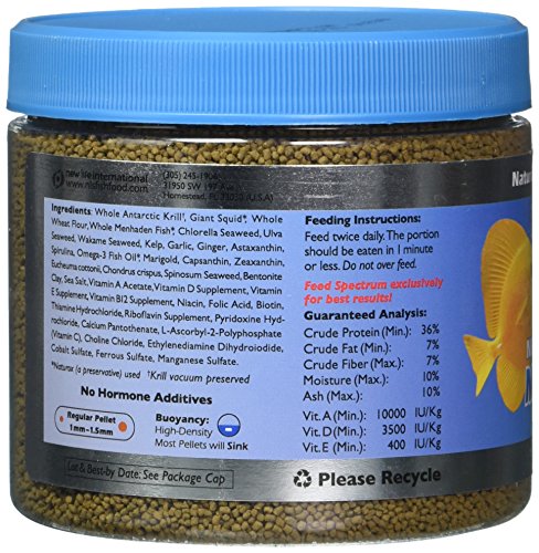 New Life Spectrum Naturox Series Marine Formula Supplement, Pet Fish, 300g - view 3
