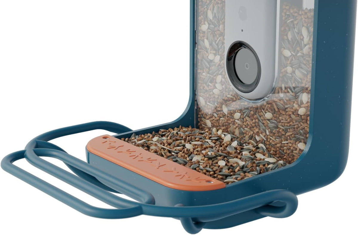 Birdbuddy Blue Perch Extender – Add-On Accessory for Better Watching Experience - Outdoor Bird Perch - Weather
