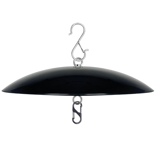 13" Bird Feeder Rain Guard, Hummingbird Feeders Shade Dome Cover, Hanging Baffle for Bird Feeder Pole,Smart Bi
