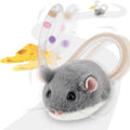 Migipaws Interactive MigiMouse Cat Toy 360° Rolling & Spin with Wiggling Tail for Indoor Cats Smart Motion Sen