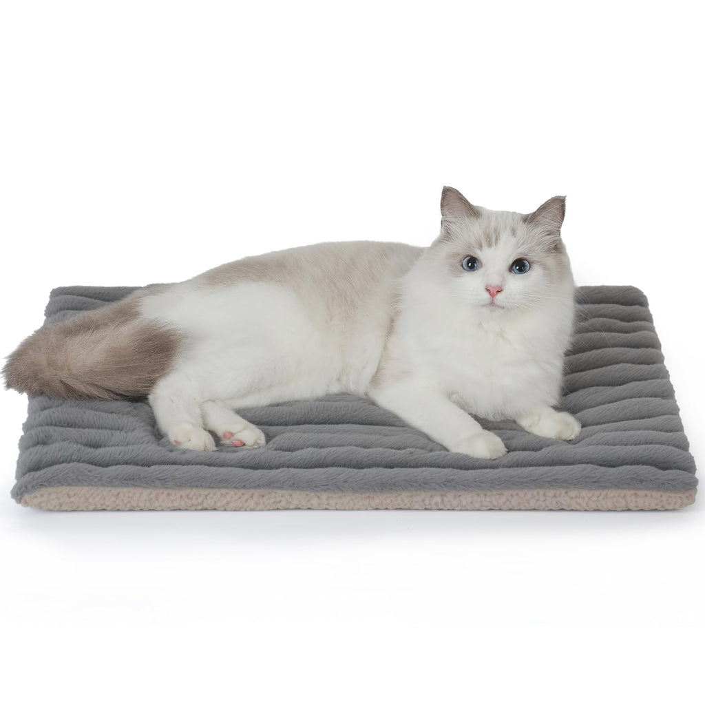 Self Warming Cat Bed, 22x16 Inch Reversible Two-Sided Use Self Heating Mat for Cats and Dogs, Washable Pets Cr