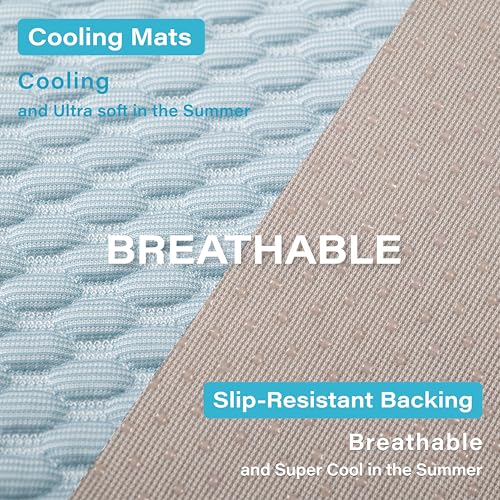MICROCOSMOS Pet Cooling Mat & Sleeping Pad- Breathable Bubble Surface, EZ Clean. Keep Cooling for Pets, Kids a - view 5