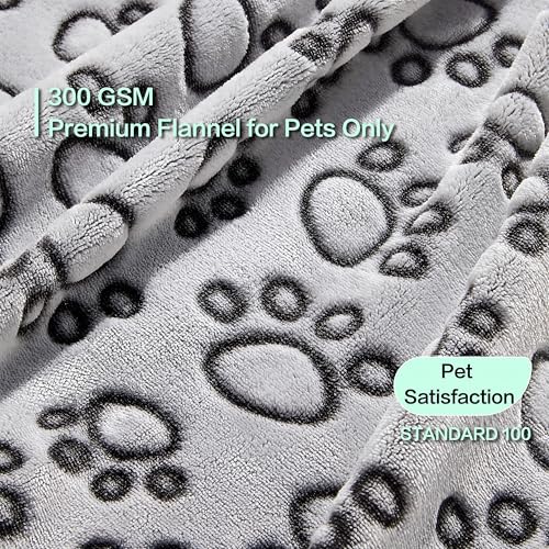 Stuffed® Premium Soft Dog Blanket Washable, 40"x32" Cat Blanket for Indoor Cats Large Medium Small Dog Puppy E - view 3