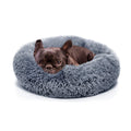Small Calming Dogs Bed for Small Dogs Anti-Anxiety Machine Washable Fluffy Luxury Anti-Slip Waterproof Mute Ba