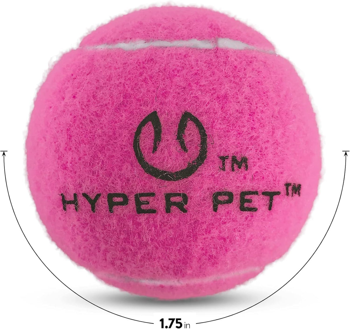 Hyper Pet MINI Tennis Balls for Dogs (Safe Dog Ball Tennis Balls for Exercise & Training) Interactive Toys wor - view 2