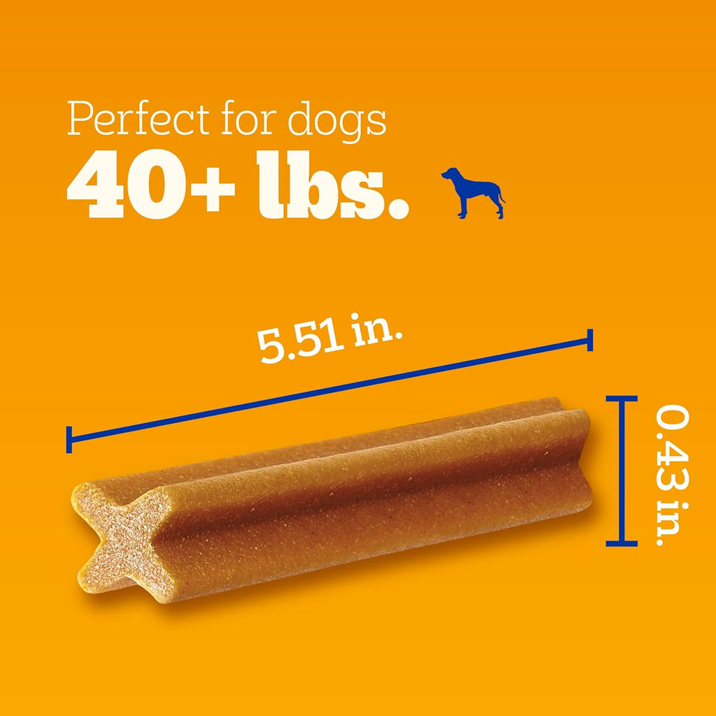 Pedigree Dentastix Large Breed Dog Treats, Original, Beef & Fresh Flavor Dental Chews for Dogs, 2.73 lb. Varie - view 5