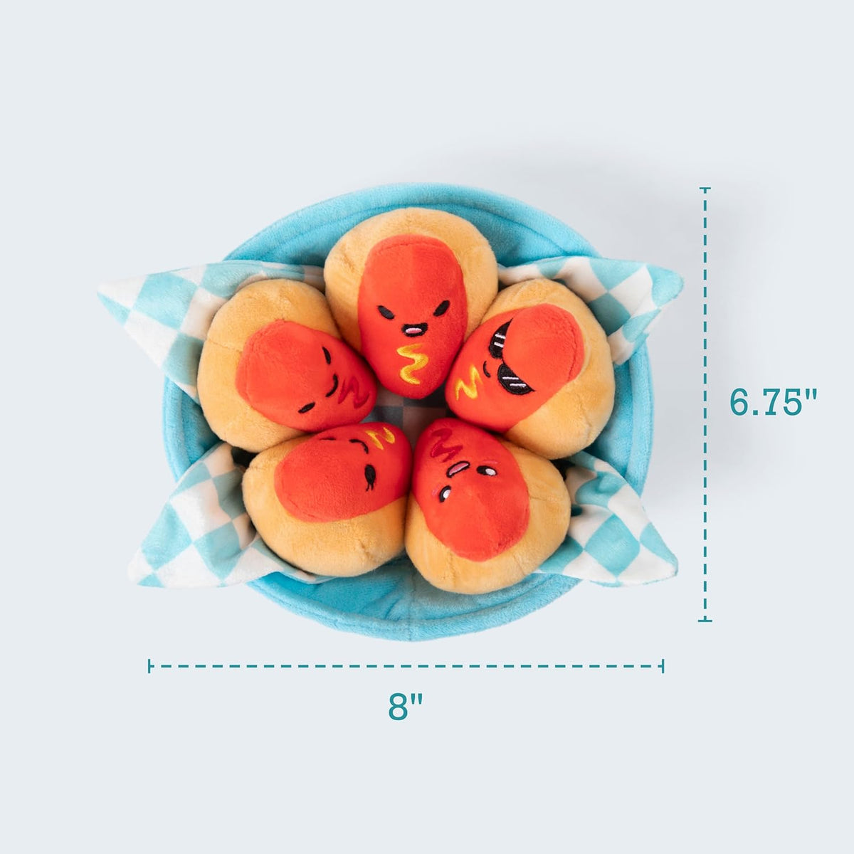 WHAT DO YOU MEME? Emotional Support Hot Dogs – Emotional Support Plushies, Cute Stuff & Funny Gifts by Relatab - view 3