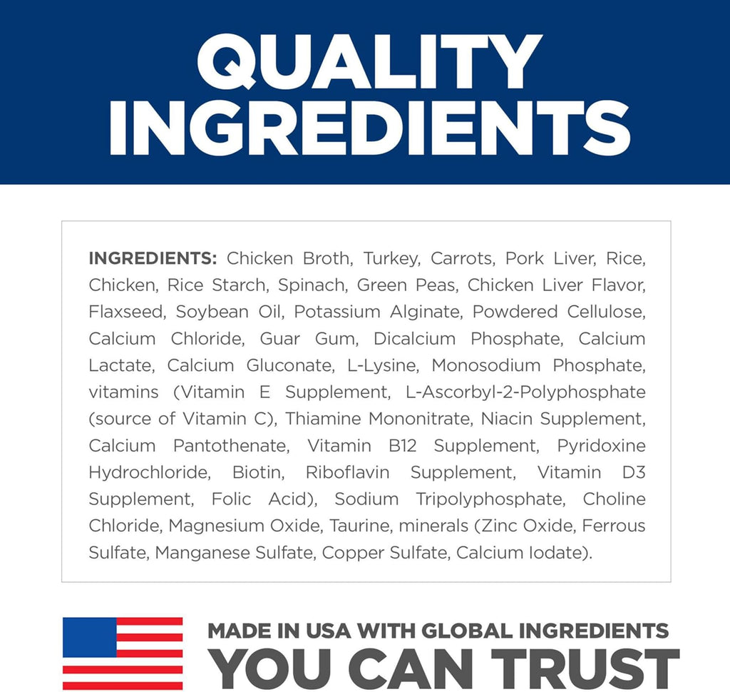 Hill's Science Diet Adult 1-6 Sensitive Stomach & Sensitive Skin Wet Dog Food, Tender Turkey & Rice Stew in Gr - view 6