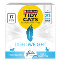 Purina Tidy Cats LightWeight With Glade Clear Springs Multi-Cat, Clumping, Low Dust, Scented Cat litter - 17 l