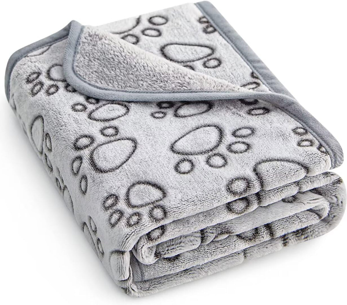 Stuffed® Premium Soft Dog Blanket Washable, 40"x32" Cat Blanket for Indoor Cats Large Medium Small Dog Puppy E