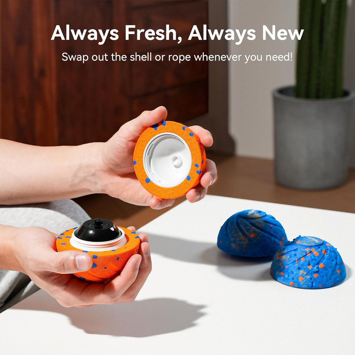 Cheerble Smart Interactive Dog Toy, Wicked Ball AIR, Automatic Moving, Bouncing, and Rotating, E-TPU Material, - view 5