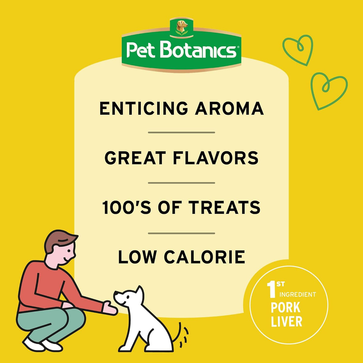Pet Botanics Training Rewards Treats for Dogs, Made with Real Pork Liver, Focuses, Motivates, Rewards, Speeds  - view 4