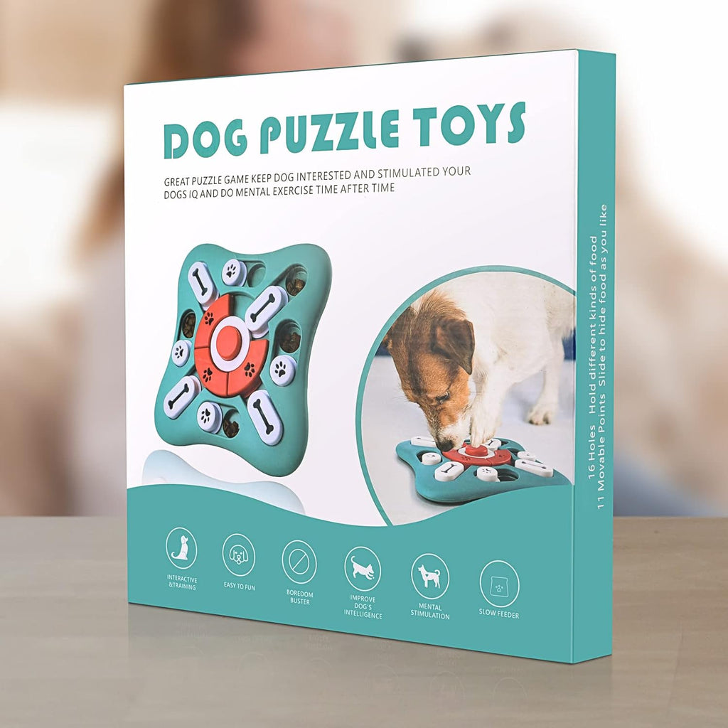 Dog Puzzle Toys, Treat Dispensing Dog Enrichment Toys for IQ Training and Brain Stimulation, Interactive Menta - view 7