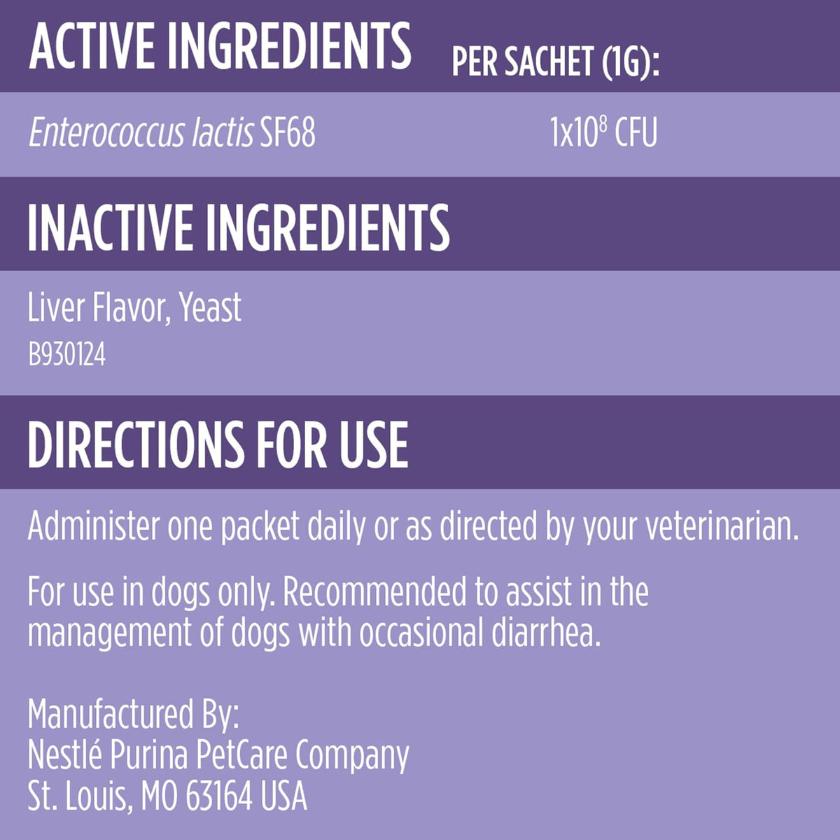 Purina Pro Plan Veterinary Supplements FortiFlora Daily Probiotics for Dogs, Helps Digestive Gut Health and Di - view 4