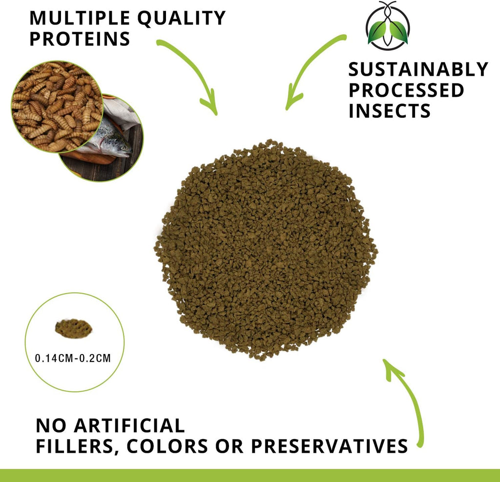 Fluval Bug Bites Bottom Feeder Fish Food, Granules for Small to Medium Sized Fish, 1.60 Oz., A6586 - view 2