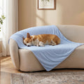 ZOMISIA Cooling Blanket for Medium Dogs - Lightweight Dog Cooling Mat with Breathable Air-Core Fill, Cold Pet 