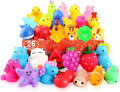 Squishies, 26 Pack Mochi Squishy Toys - Kawaii Cat Squishys Slow Rising Animals - Party Favors, Goodie Bag, Bi