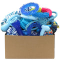 Beiker 20 Pack Puppy Chew Toys - Blue Dog Teething Toys for Puppies, Puppy Teething Rings and Ropes, Rubber To