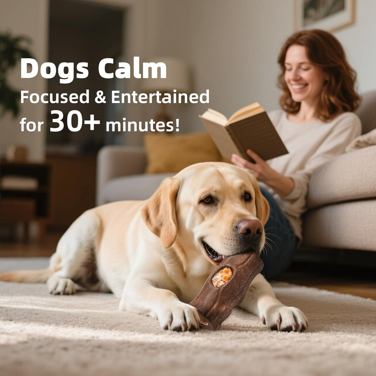 ClariVora 2 Pack Dog Toys for Aggressive Chewers, Interactive Indestructible Dog Toys to Keep Them Busy, Durab - view 4