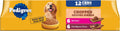 Pedigree Chopped Ground Dinner Wet Dog Food Filet Mignon & Beef Variety Pack, (12) 13.2 oz. Cans