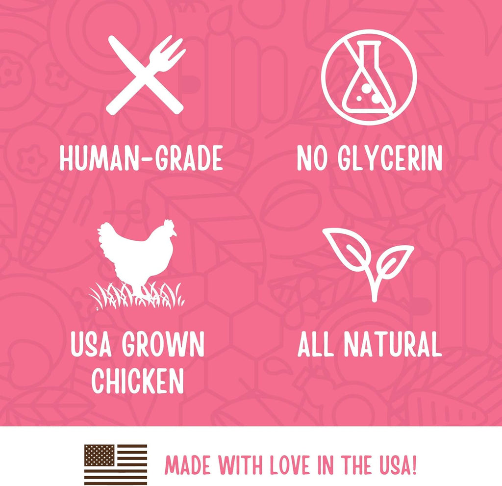 Full Moon Chicken Strips Healthy All Natural Dog Treats Human Grade Made in USA Grain Free, 1.5 Pound (Pack of - view 6