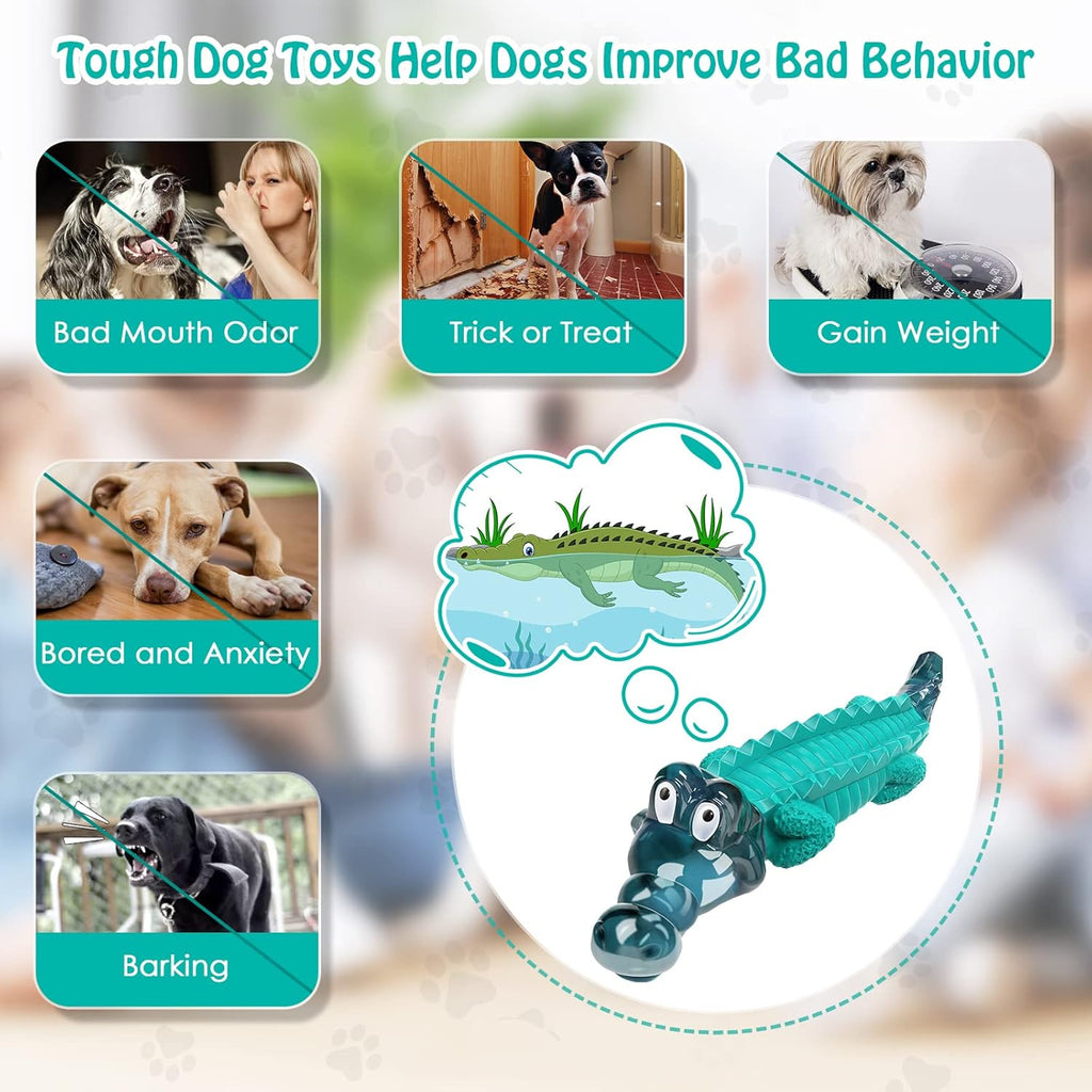 Dog Toys for Aggressive Chewers - Tough,Indestructible Dog Chew Toys for Large, Medium,Small Breed to Keep The - view 5