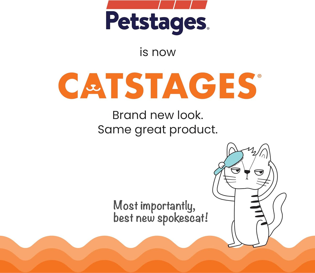 Catstages Crunchy Pickle Kicker Cat Toy – Plush Crinkle Toy with Catnip and Dental Mesh, 6.5" - view 2