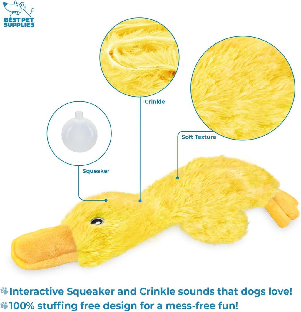 Best Pet Supplies Interactive Squeaky Dog Chew Toy, Ideal Dog Toys for Chewers, Small, Medium & Large Dogs, an - view 3