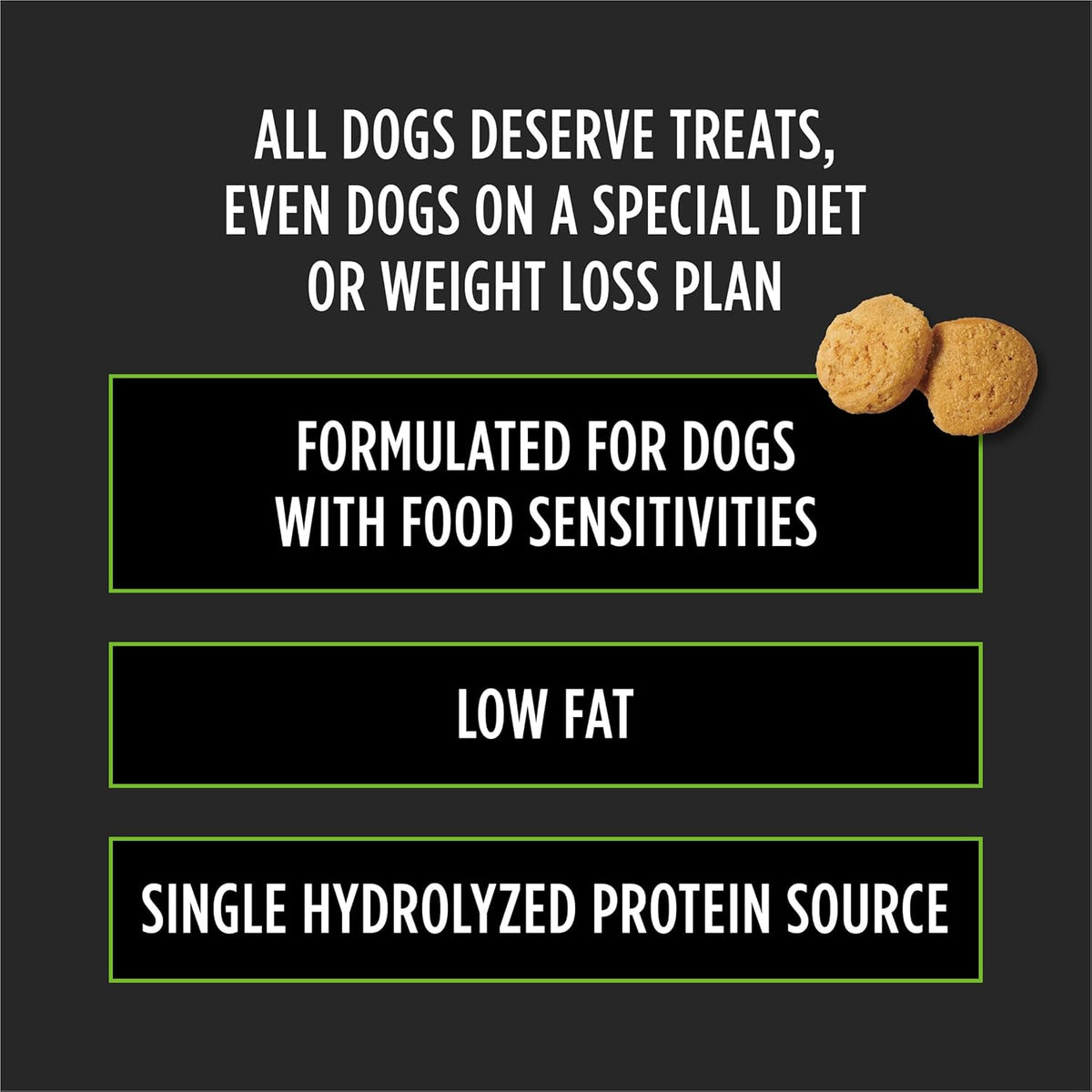 Purina Pro Plan Veterinary Diets Gentle Snackers Hydrolyzed Plus Low Fat Dog Treats - 8 oz. Pouch - view 3