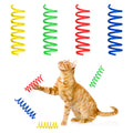 SPOT Colorful Springs Cat Toys – 3" Bouncy Coils for Indoor Cats & Kittens to Swat, Chase & Bite, Safe Lightwe