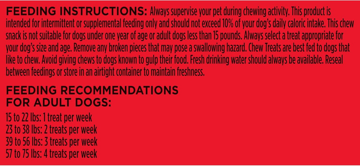 Milk-Bone Comfort Chews, Rawhide Free Dog Treats with Unique Chewy Texture and Real Beef, 16 Chews, Easy on Di - view 9