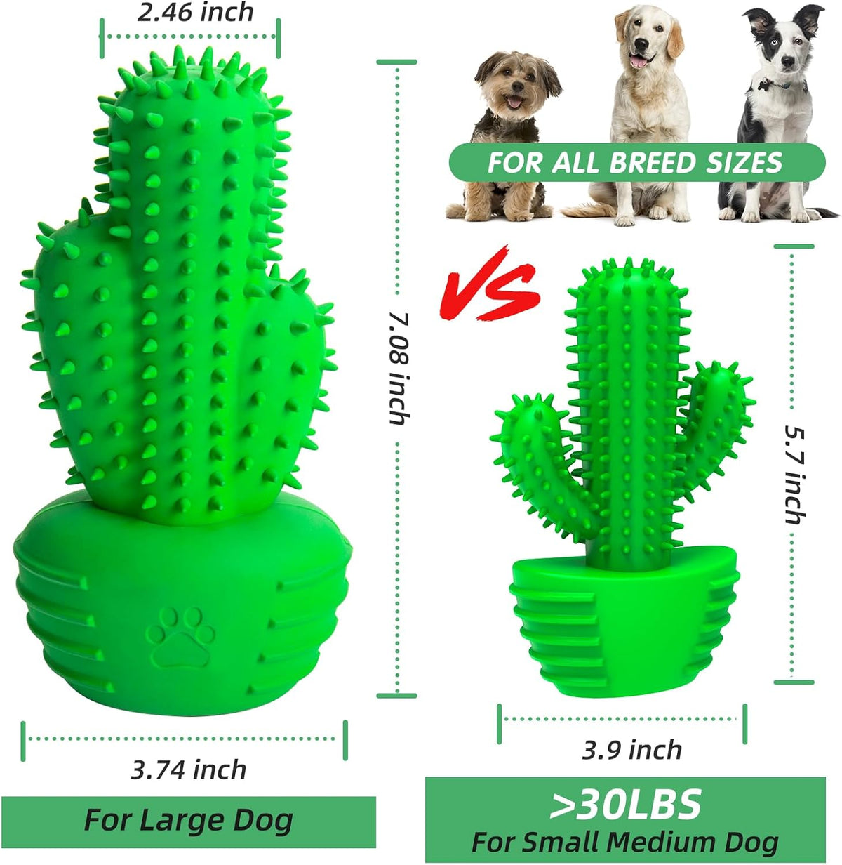 Pamlulu Dog Chew Toys Dog Toothbrush Stick Teeth Cleaning Brush Dental for Medium Large Dog, Puppy Christmas E - view 2