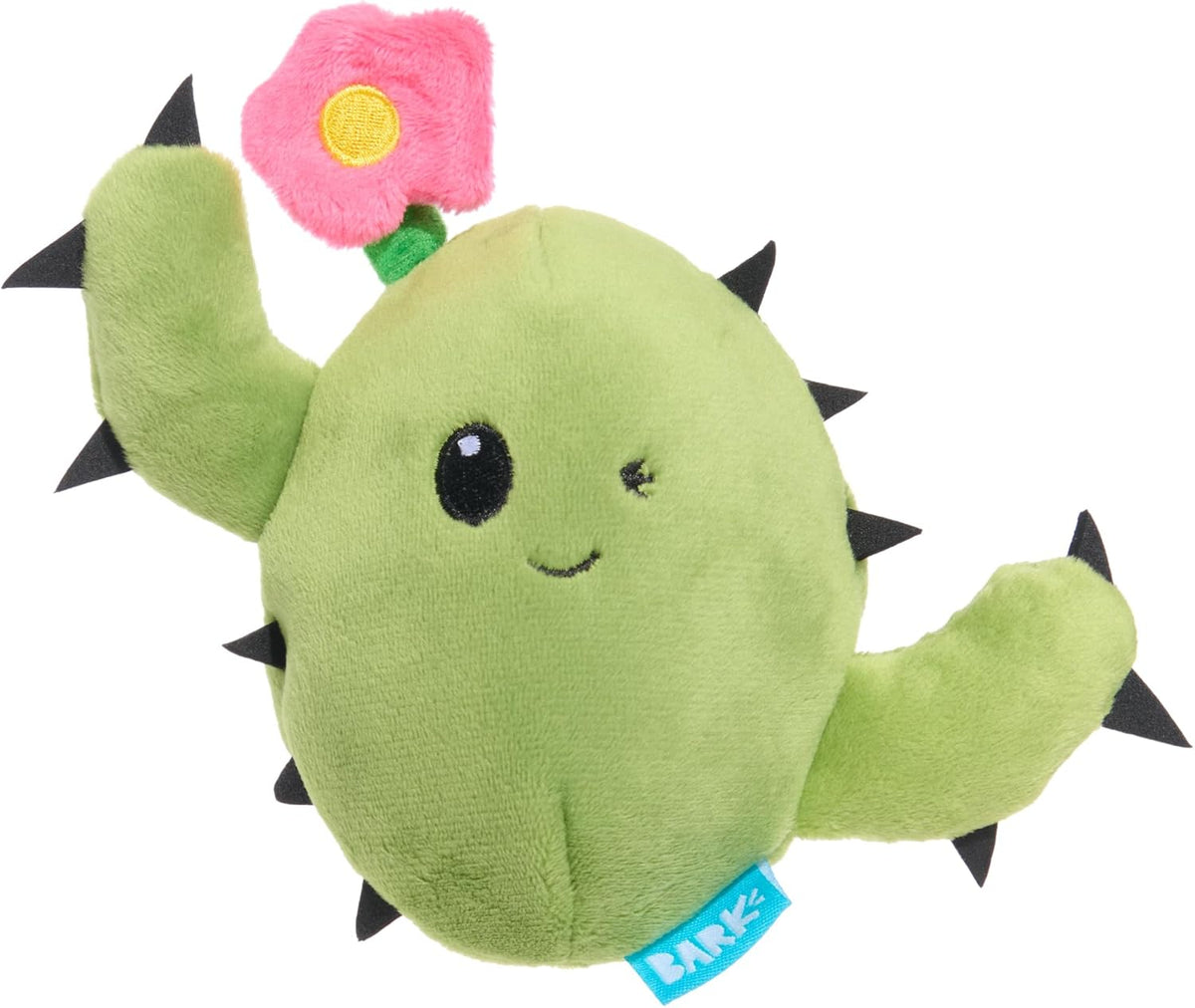 Barkbox Consuela The Cactus 2-in-1 Interactive Plush Dog Toy - Squeaky Dog Chew Toy with Crinkle Layers - for 
