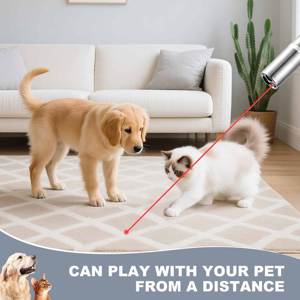 Laser Pointer, Bird Toys for Indoor Birds, Bird Laser Toy, Red Dot LED Light Pointer Interactive Toys for Indo - view 7