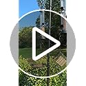 Bird Feeding Station, 90.55in 6-Hook Wild Bird Feeder Stand Pole with Water & Mesh Tray Humming Bird Feeders f - view 8