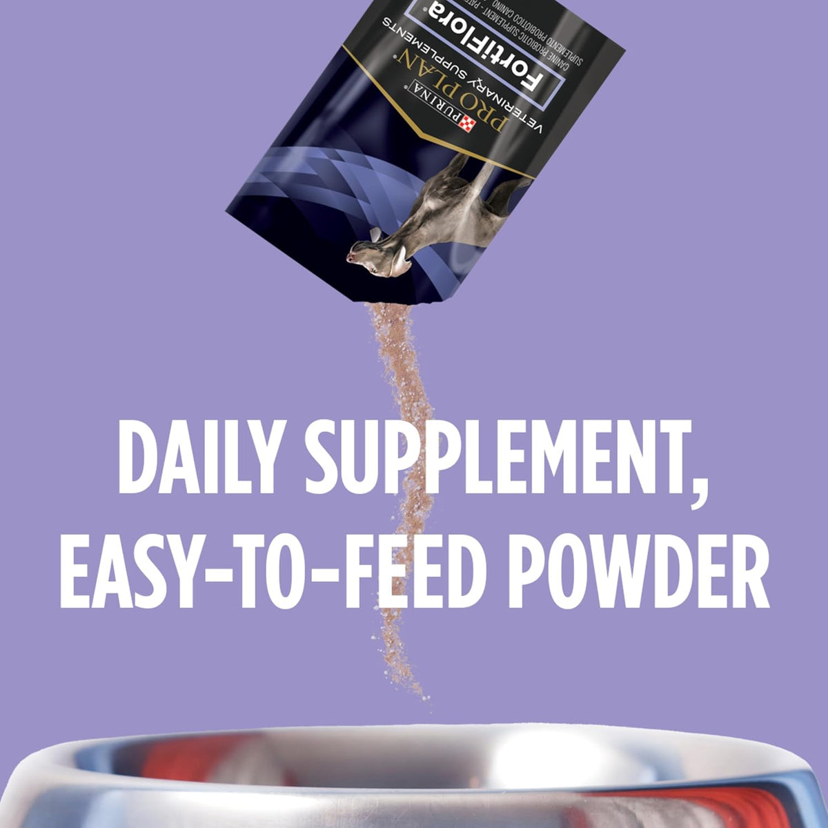 Purina Pro Plan Veterinary Supplements FortiFlora Daily Probiotics for Dogs, Helps Digestive Gut Health and Di - view 2