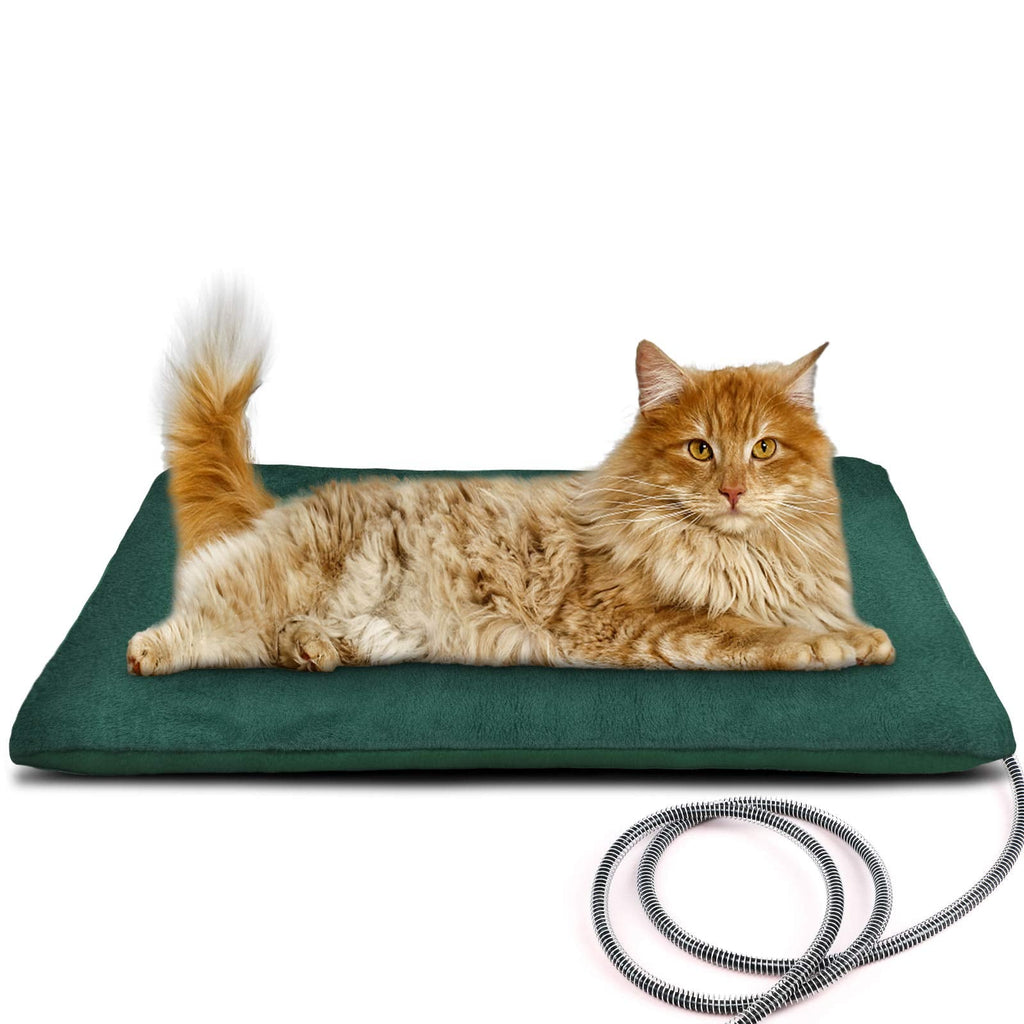 PETNF Outdoor Pet Heating Pads for Dog,Soft Electric Blanket Auto Temperature Control,Heated Mat for Dog House