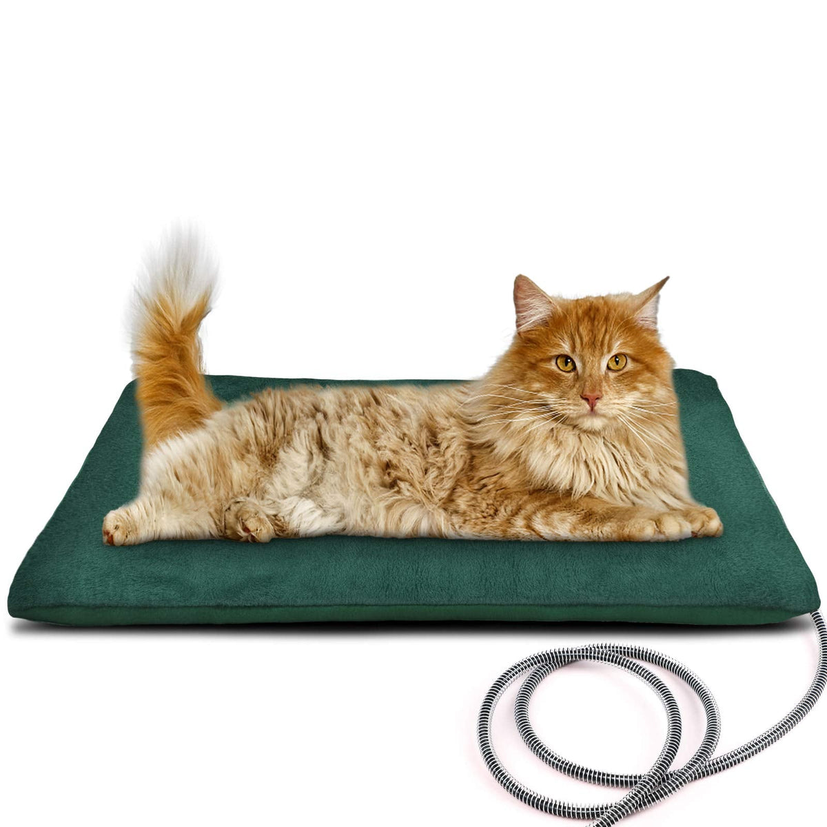 PETNF Outdoor Pet Heating Pads for Dog,Soft Electric Blanket Auto Temperature Control,Heated Mat for Dog House
