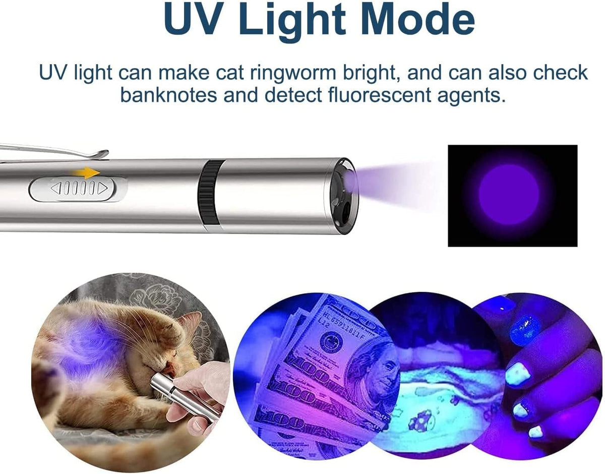 Cat Toy Pointer for Indoor, Cat Mouse Toys Wand Light Pet Interactive Toys to Keep Cat Busy, for Kitten Cat Do - view 4