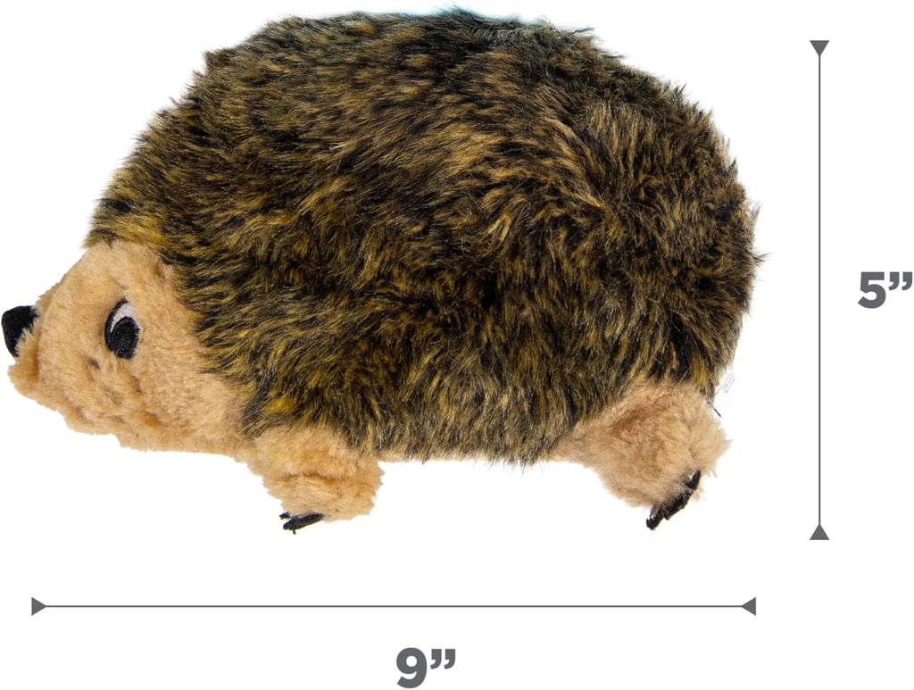 Outward Hound Hedgehogz Stuffed Dog Toy – Soft Plush Hedgehog, Grunts & Squeaks, Medium, 9" x 5" x 6.5" - view 5