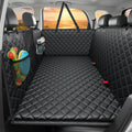 URPOWER Back Seat Extender for Dogs - Large Hard Bottom Dog Car Seat Cover Holds 550lbs, Waterproof Comfortabl