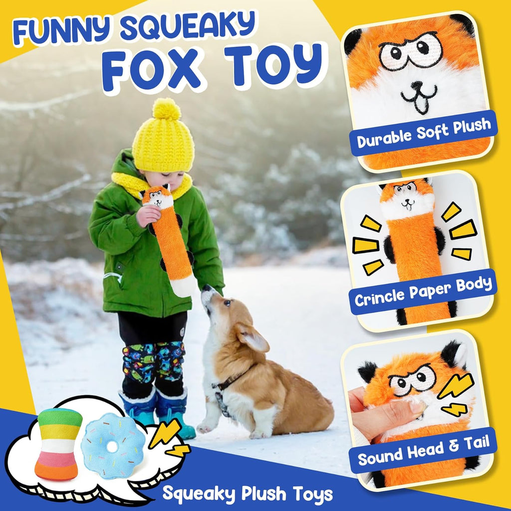 PatsFran Puppy Toys for Teething, 9 Pack Interactive Dog Toys for Small Dogs, Puppy Chew Toys for Boredom with - view 3