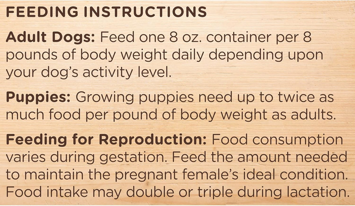 Rachael Ray Nutrish Premium Natural Wet Dog Food, Savory Favorites Variety Pack, 8 Ounce Tub (Pack of 6) - view 4