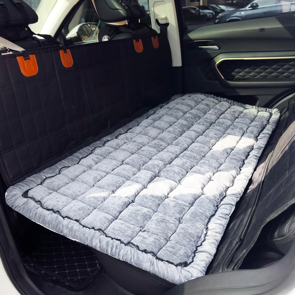 Backseat Pet Bed Mat, Truck Plaid Dog Bed for Car Back Seat, Deluxe Dog Seat Covers, Non-Slip Travel Pet Mat,  - view 5
