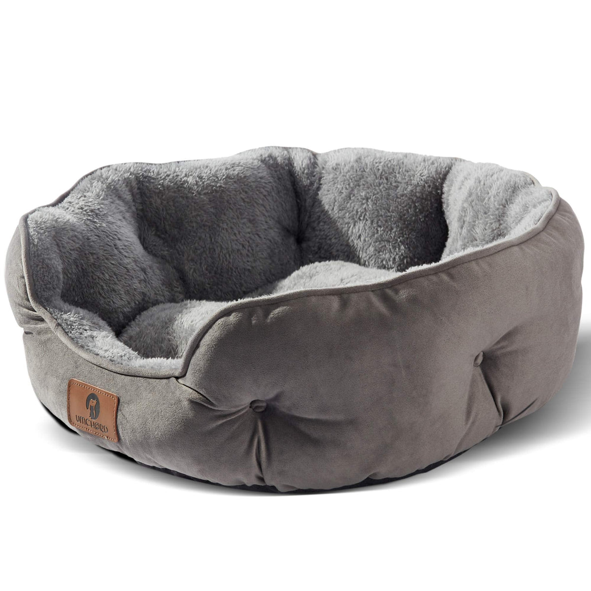 Asvin Small Dog Bed for Small Dogs, Cat Beds for Indoor Cats, Pet Bed for Puppy and Kitty, Extra Soft & Machin