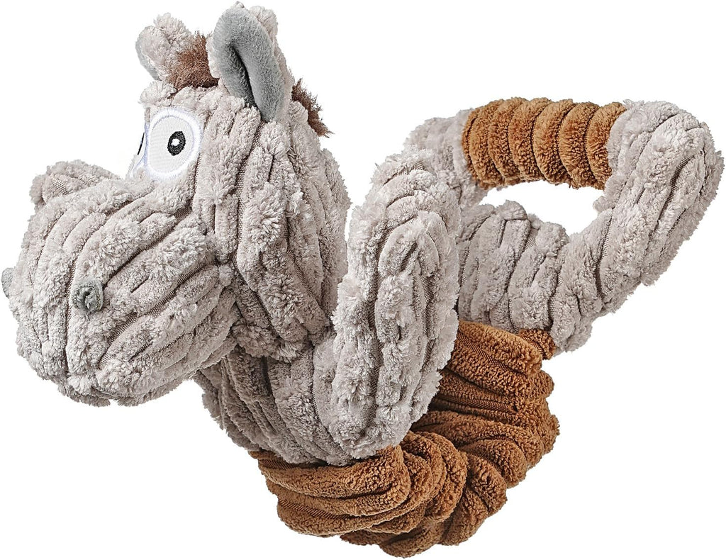 Squeaky Dog Toy, Durable Dog Toy Large Breed, Tug of War Dogs Interactive Toy, Stuffed Plush Puppy Toys with C - view 3