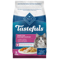 Blue Buffalo Tastefuls Natural Dry Food for Adult Cats, Hairball Control, Chicken & Brown Rice Recipe, 7-lb. B