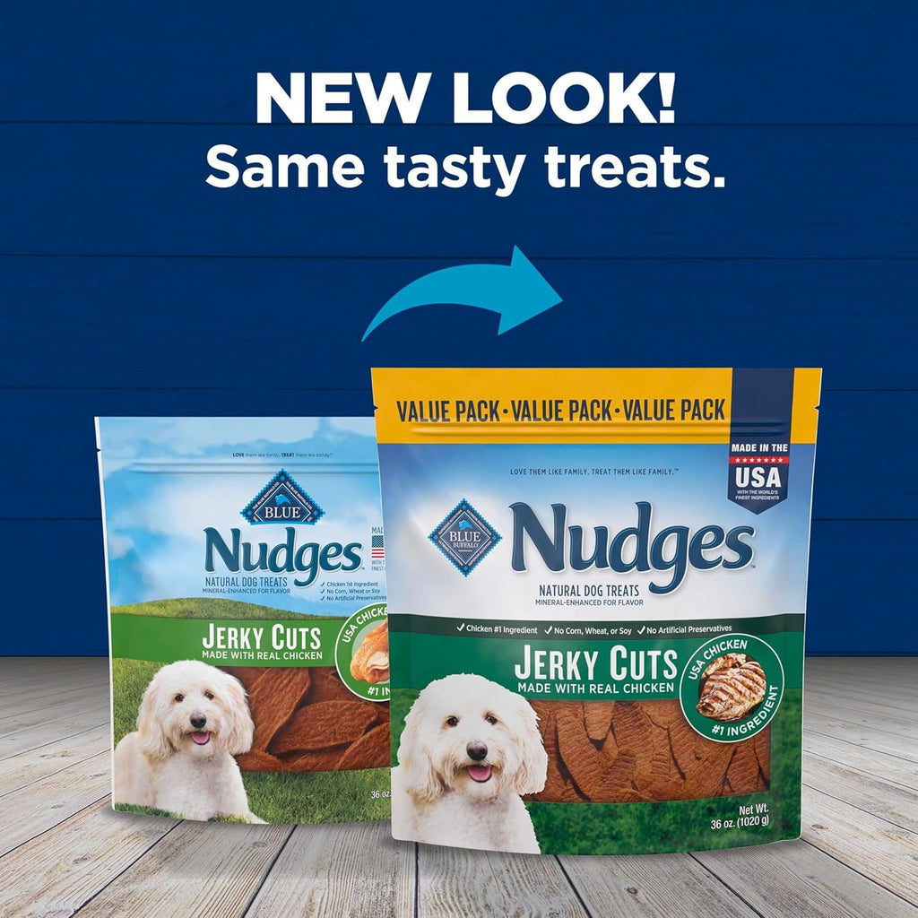 Blue Buffalo Nudges Jerky Cuts Natural Dog Treats Chicken - view 10