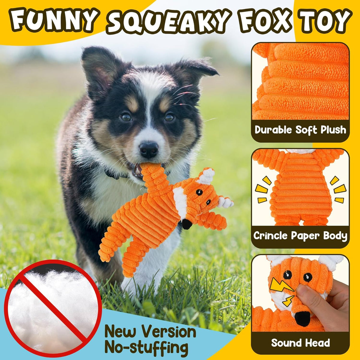 Zeaxuie 9 Pack Luxury Puppy Toys for Teething Small Dogs, Puppy Chew Toys with Cute Squeaky Dog Toys, Ball and - view 3